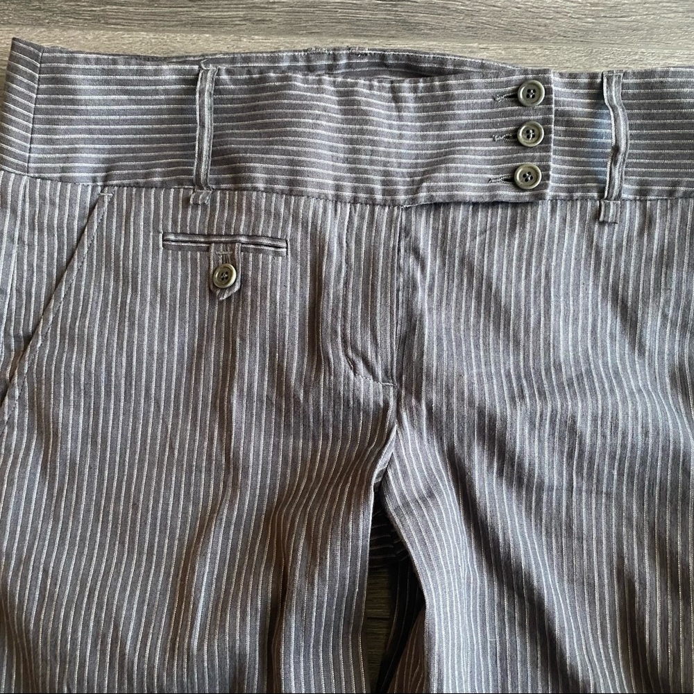 BCBG Max Azria Pinstripe Sailor Pants